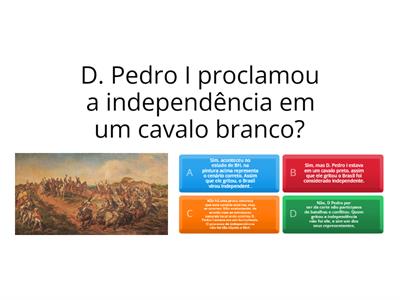 Brasil, conflitos e independência.