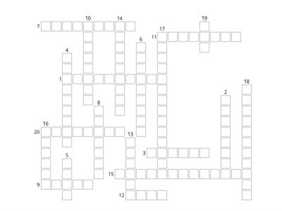 Christmas crossword