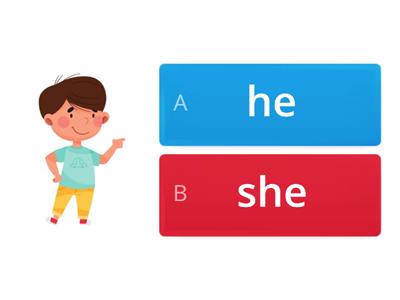 He she - Teaching resources