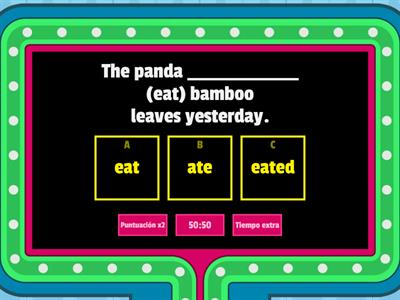 Unit 6: Ancient China - Past Simple Review