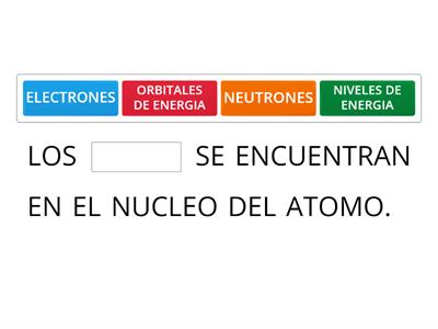 ESTRUCTURA  DEL  ATOMO 