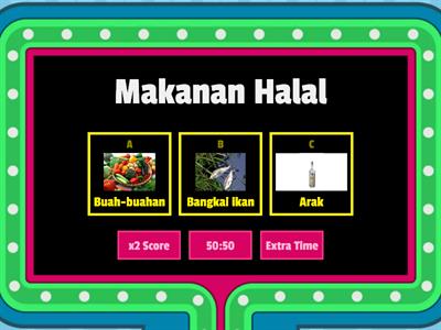 Makanan dan minuman halal dan haram