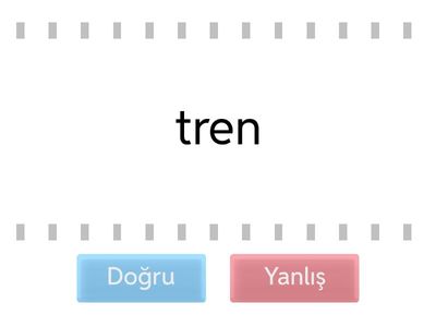2.Sınıf Türkçe Yazımı Karıştırılan Kelimeler Etkinliği