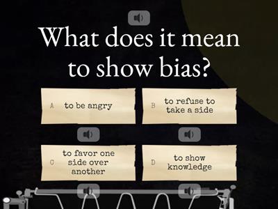 EXAMINING BIASES