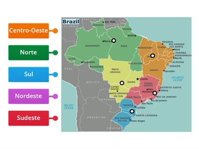 Conhecendo as regiões do Brasil