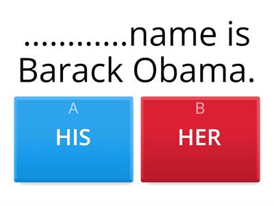 Personal Pronouns+ Possessive adjectives