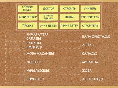 МЕН СӘУЛЕТШІ БОЛАМЫН