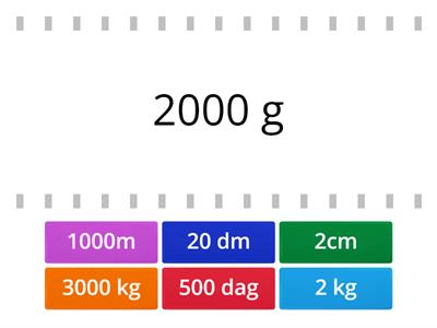 Jednostki masy i długości 