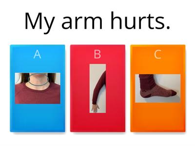 What Hurts? - Body Parts