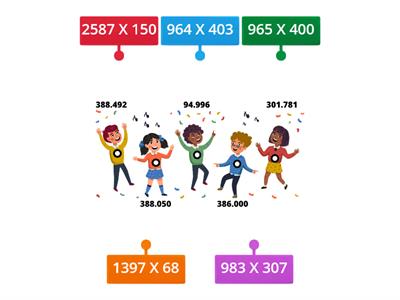 MULTIPLICACIÓN POR VARIAS CIFRAS