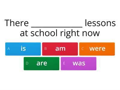 sentences with "there" (present and past) - Julek