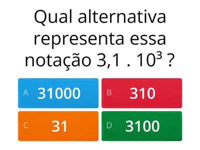 Notação científica 