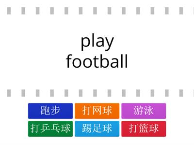 Sports in Chinese