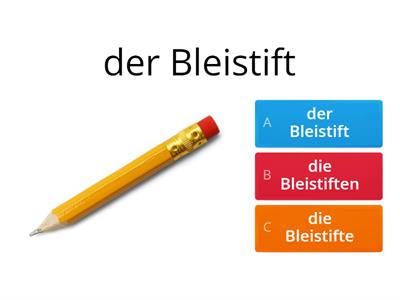 Team Deutsch, Lektion 3, Nomen im Plural