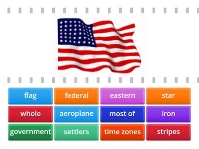 Project 2, Unit 5 - EATC: the USA (vocabulary)