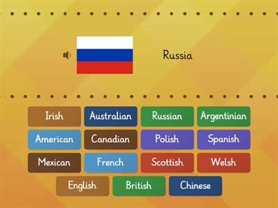 Countries and Nationalities Komarova 6