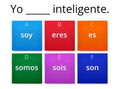 Ser Conjugations