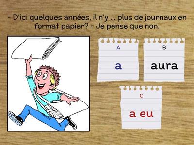 Concordance de temps présent/passé/futur  (intermédiaires). Faites le bon choix.