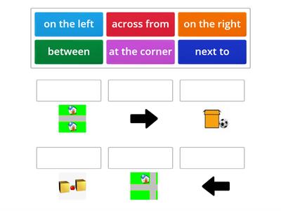 Directions / Prepositions