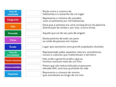 Revisão de Geografia - 8º ano