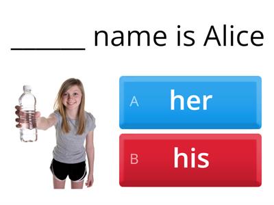 Pronouns-Her and his