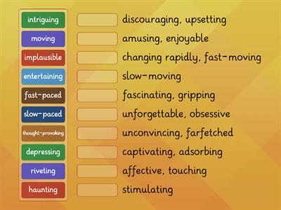 Describing books (synonyms)