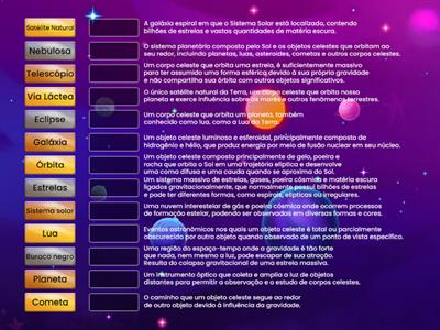 Estrelas e Constelações: Associação