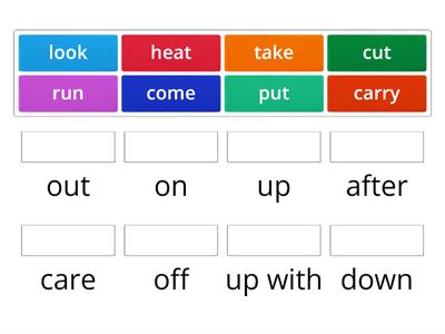 phrasal verbs 