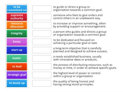 Organizational leadership