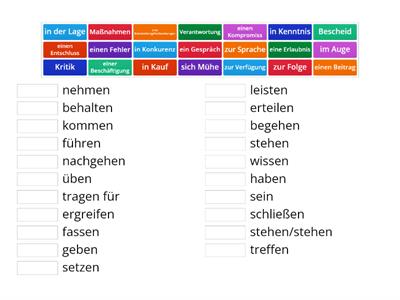 Nomen-Verb-Verbindungen - Mit Erfolg zu Goethe B2