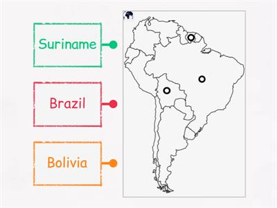 South America Map