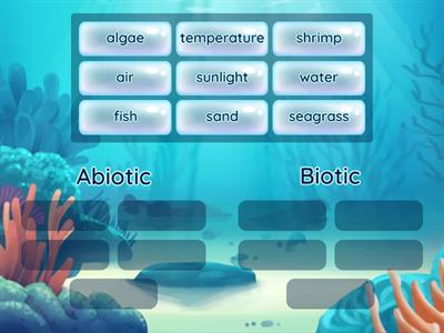 Abiotic vs Biotic