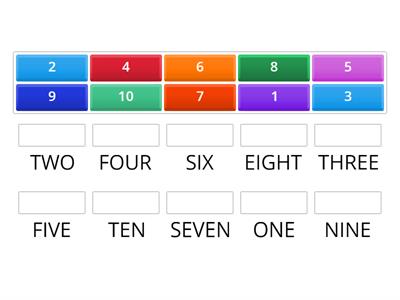 CONNECT THE NUMBERS IN ENGLISH