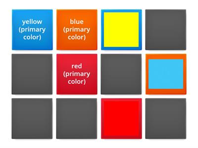 Primary - Secondary Colors