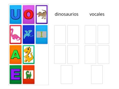 Dinosaurios y letras
