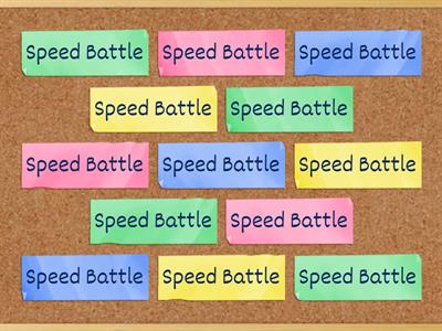 Speed Battle