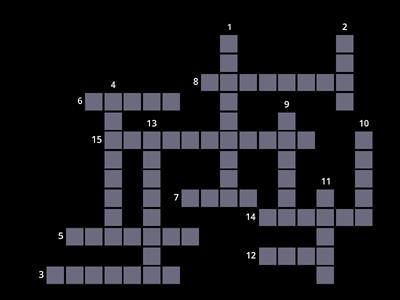  Take care of your body (crossword)