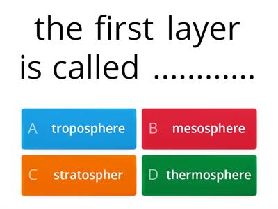 atmospheric layers