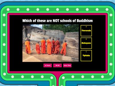 8X4 Homework Assessment  - Buddhism 