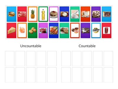 Countable and Uncountable nouns 
