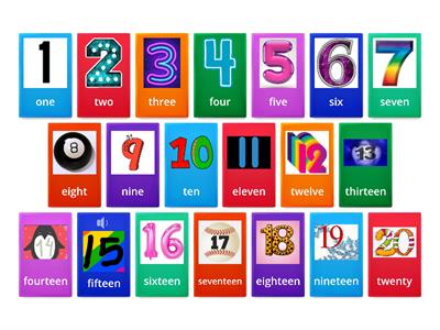 Number of the Day (1-20) T3