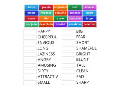 ADJECTIVES