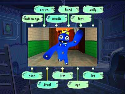 find blues body parts-noahs games