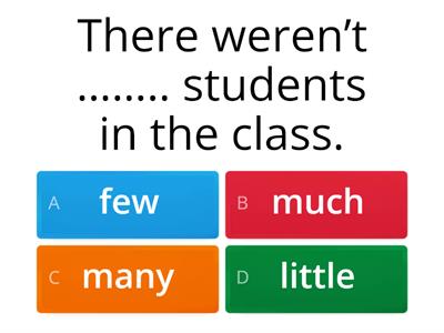 Determiners with Countable and Uncountable Nouns