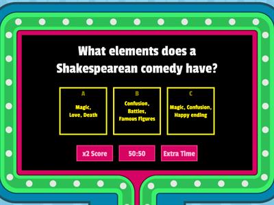 Shakespeare Quiz