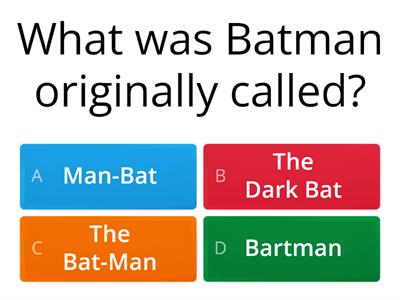 Batman Quiz