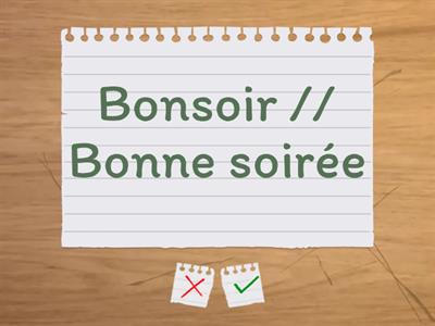 Les formules de politesse à l'écrit - CM2