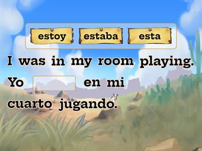 Past tense WAS - Spanish beginner 