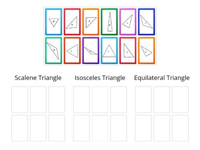Classifying Triangles by sides