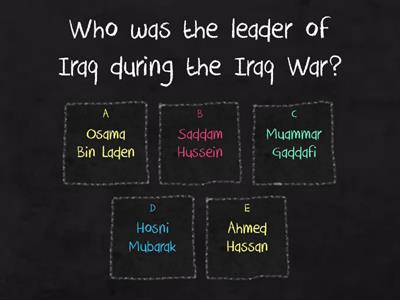 IRAQ WAR 